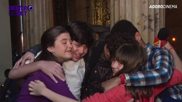 Imagem da notícia Detetives do Prédio Azul 3: Pippo, Sol e Bento se despedem da franquia nas filmagens de “Uma Aventura no Fim do Mundo” (Visita a set)