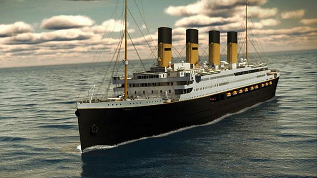 Imagem da notícia Nova versão do navio Titanic será lançada em 2022