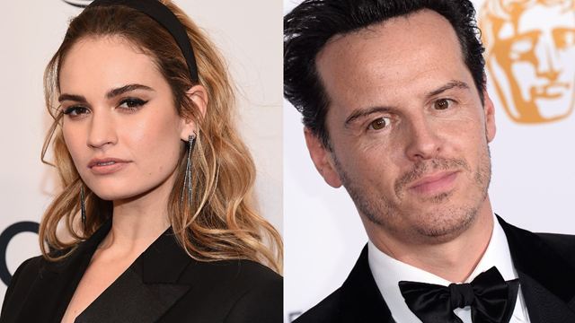 Nova série da Amazon e BBC vai reunir Lily James e Andrew Scott