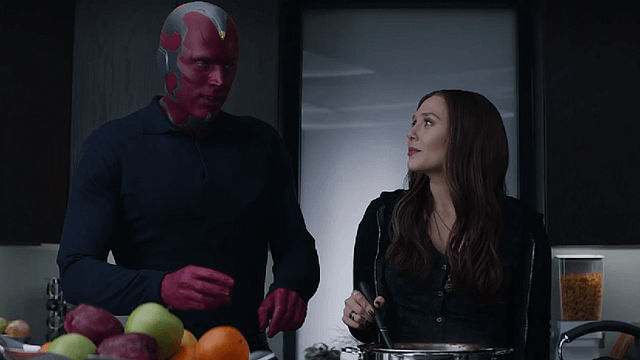 Imagem da notícia WandaVision: Relembre as participações da Feiticeira Escarlate e Visão nos filmes da Marvel