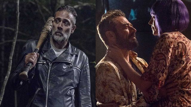 Imagem da notícia The Walking Dead: Fotos da 10ª temporada tem Jeffrey Dean Morgan e esposa Hillary Burton