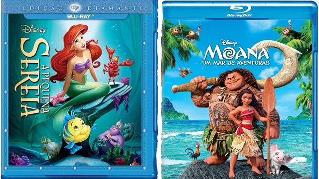 Blu-rays de animações clássicas em oferta na Amazon Brasil 