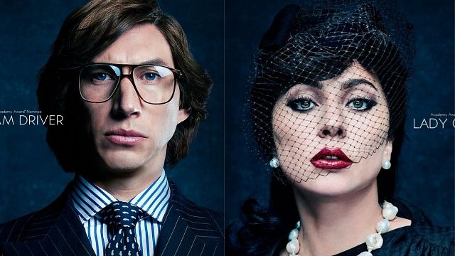 Imagem da notícia House of Gucci: Primeiros pôsteres mostram caracterização impressionante de Lady Gaga, Adam Driver e Jared Leto