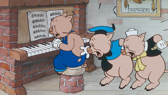 Imagem da notícia Os Três Porquinhos da Disney tem detalhe mórbido que você provavelmente não notou