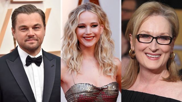 Não Olhe Para Cima: Netflix revela cena inédita de novo filme de comédia com Leonardo DiCaprio, Meryl Streep e Jennifer Lawrence