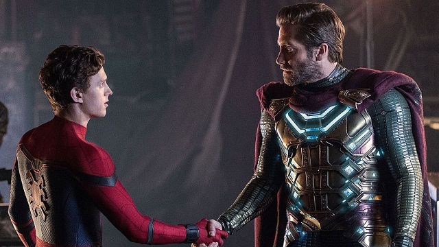 Imagem da notícia Homem-Aranha: Tom Holland acalmou Jake Gyllenhaal durante as filmagens do filme da Marvel