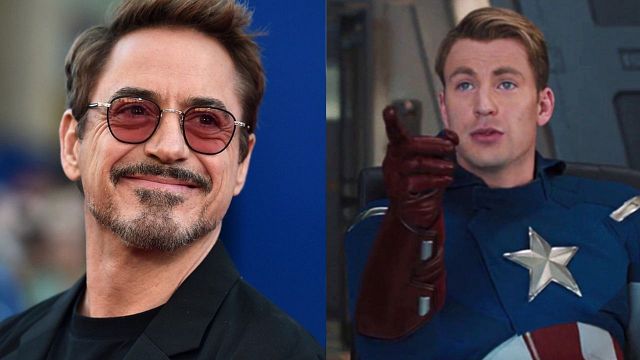 Imagem da notícia Robert Downey Jr. ajudou Chris Evans a conseguir o papel de Capitão América na Marvel; entenda