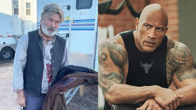 Imagem da notícia Após acidente com Alec Baldwin, The Rock proíbe armas de verdade em seus filmes