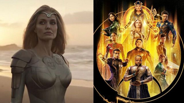 Imagem da notícia Angelina Jolie teve seu traje recriado por efeitos especiais em Eternos da Marvel; entenda