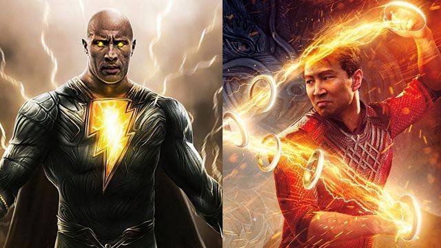 Adão Negro x Shang-Chi? The Rock desafia Simu Liu para uma luta entre DC e Marvel 