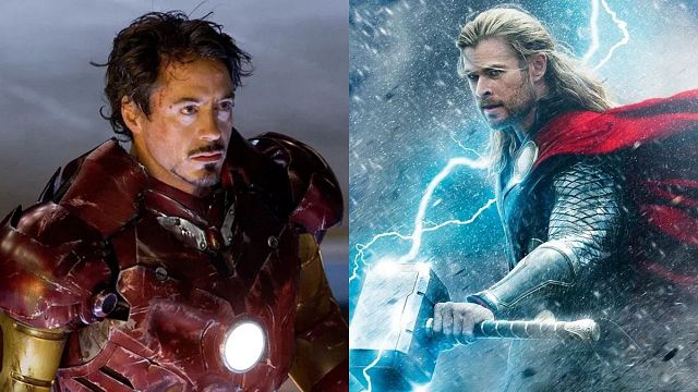 Imagem da notícia Robert Downey Jr. teve reação inusitada ao conhecer Chris Hemsworth em set da Marvel: “F*da-se esse cara”