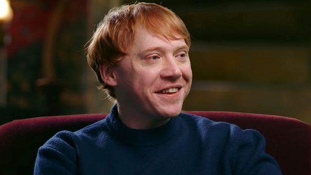 Imagem da notícia Harry Potter: Rupert Grint não foi à gravação do especial e precisou de um truque para participar