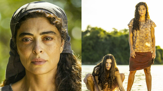 Imagem da notícia Pantanal: Juliana Paes "envelhece" em uma hora para gravações da novela, e maquiadora revela truques