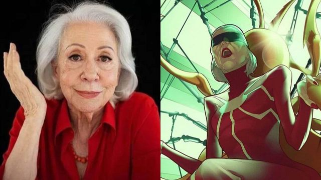 Fernanda Montenegro surge irreconhecível como vilã do Homem-Aranha