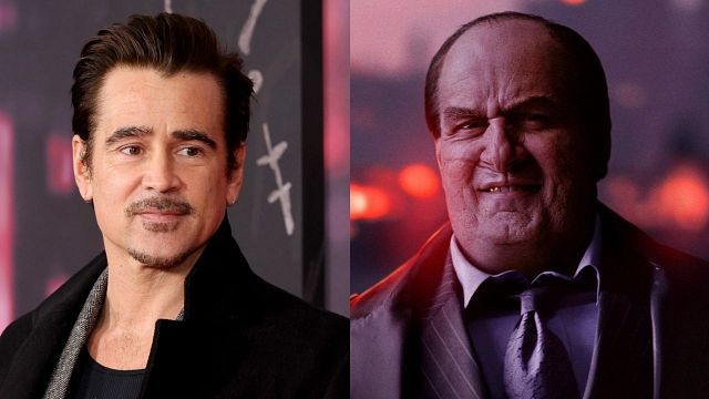 Imagem da notícia Batman: Vídeo mostra transformação impressionante de Colin Farrell em Pinguim nos bastidores
