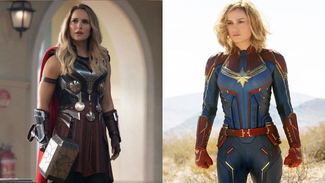 Imagem da notícia Thor 4: Natalie Portman quer um crossover com Capitã Marvel no futuro do MCU