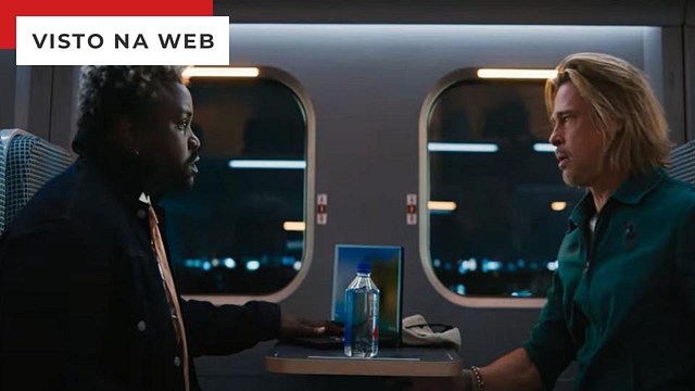 Imagem da notícia Trem-Bala: "Às vezes, voltamos para casa com um pouco de sangue", revela Brad Pitt sobre gravações de novo filme