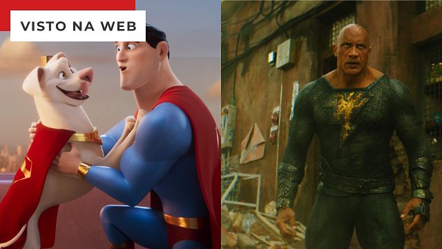 Imagem da notícia The Rock divulga cena pós-créditos de DC Liga dos SuperPets; vídeo traz conexão com Adão Negro