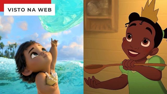 Imagem da notícia Princesas Disney: As versões bebês de Moana, Rapunzel e Tiana vão te encantar