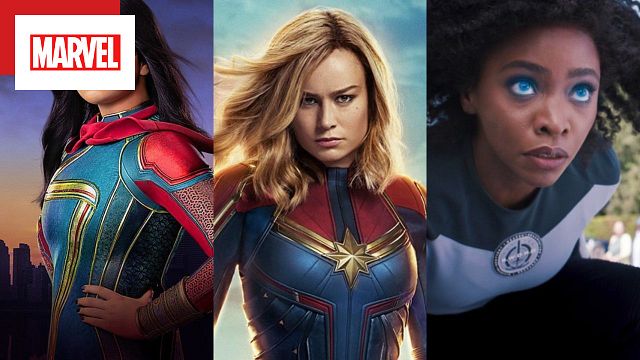 Imagem da notícia Capitã Marvel - The Marvels: Em teaser que empolgou a D23, fenômeno misterioso faz heroínas trocarem de lugar