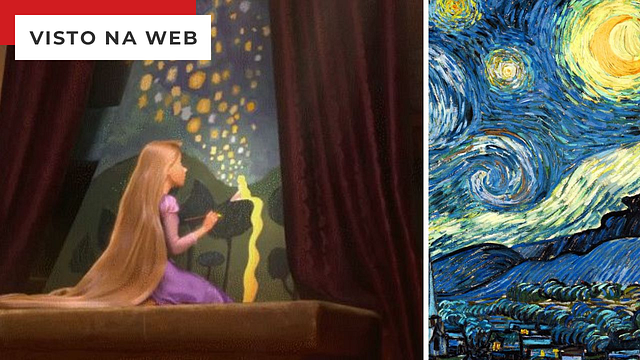 Imagem da notícia Disney: Obras de Leonardo da Vinci, Vincent van Gogh e outros pintores que aparecem nos filmes do estúdio