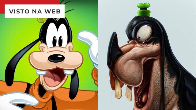 Imagem da notícia Artista cria versão assustadora de famosos personagens da Disney e da Pixar; confira