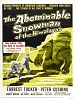 Pôster de The Abominable Snowman