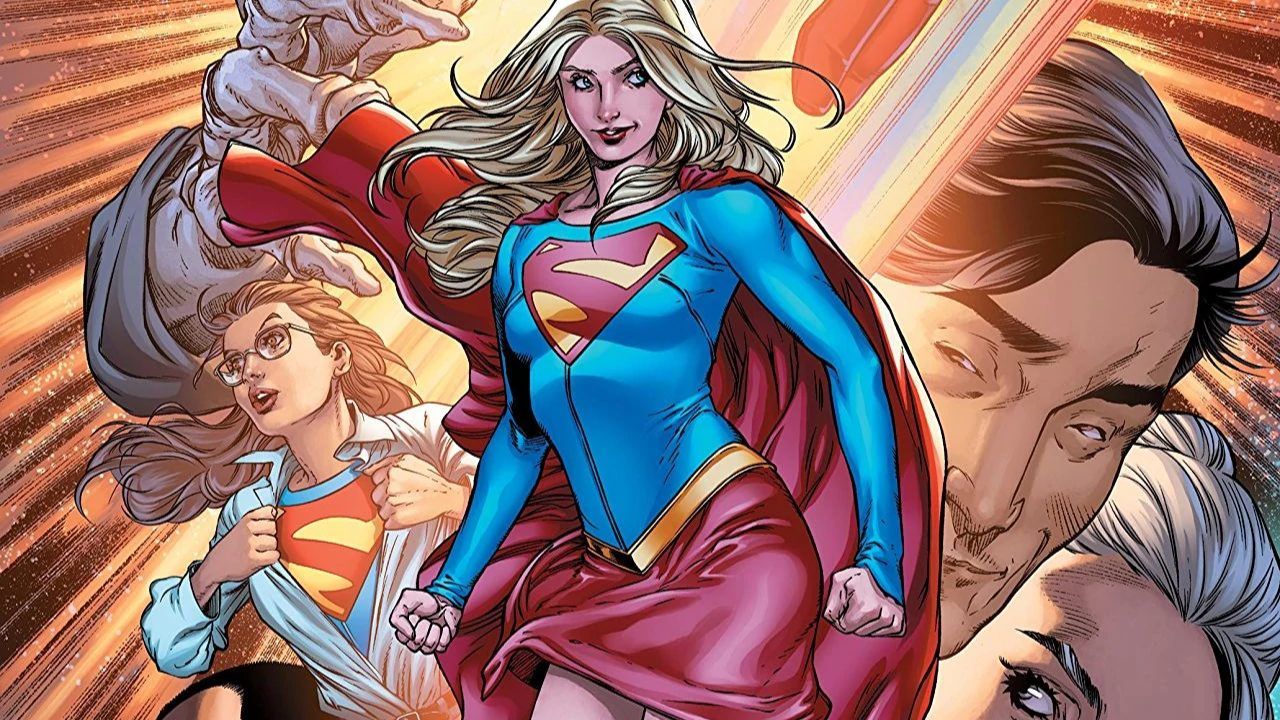 A Supergirl dos quadrinhos.