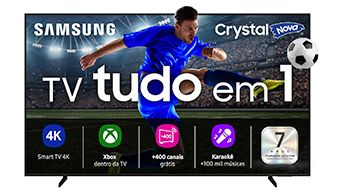 Samsung Smart TV 50” Crystal UHD 4K U8100F (2025)