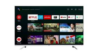 Fast Smart TV 58” PTV58GAGSKSBL Dolby Audio 4K LED, Philco 