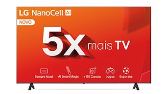 Smart TV LG 50” 4K NanoCell AI