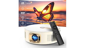 Projetor Smart Full HD Bettdow (Bege)