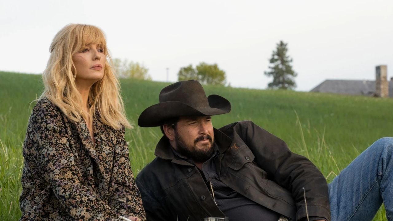 Beth e Rip em Yellowstone.