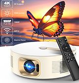 Projetor Smart Full HD Bettdow (Bege)