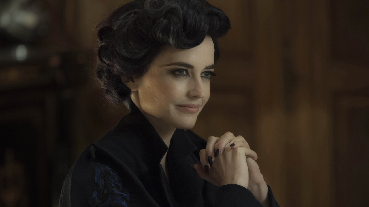 Eva Green no filme O Lar das Crianças Peculiares (2016), de Tim Burton.