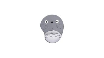 Mouse pad ergonômico de Totoro