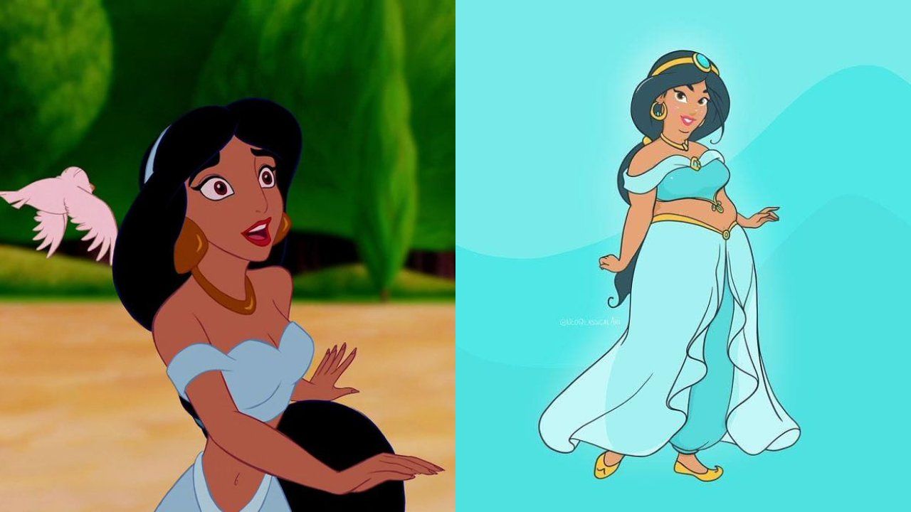 E se as Princesas da Disney tivessem corpos plus size? O resultado é um  show de beleza e liberdade - AdoroCinema