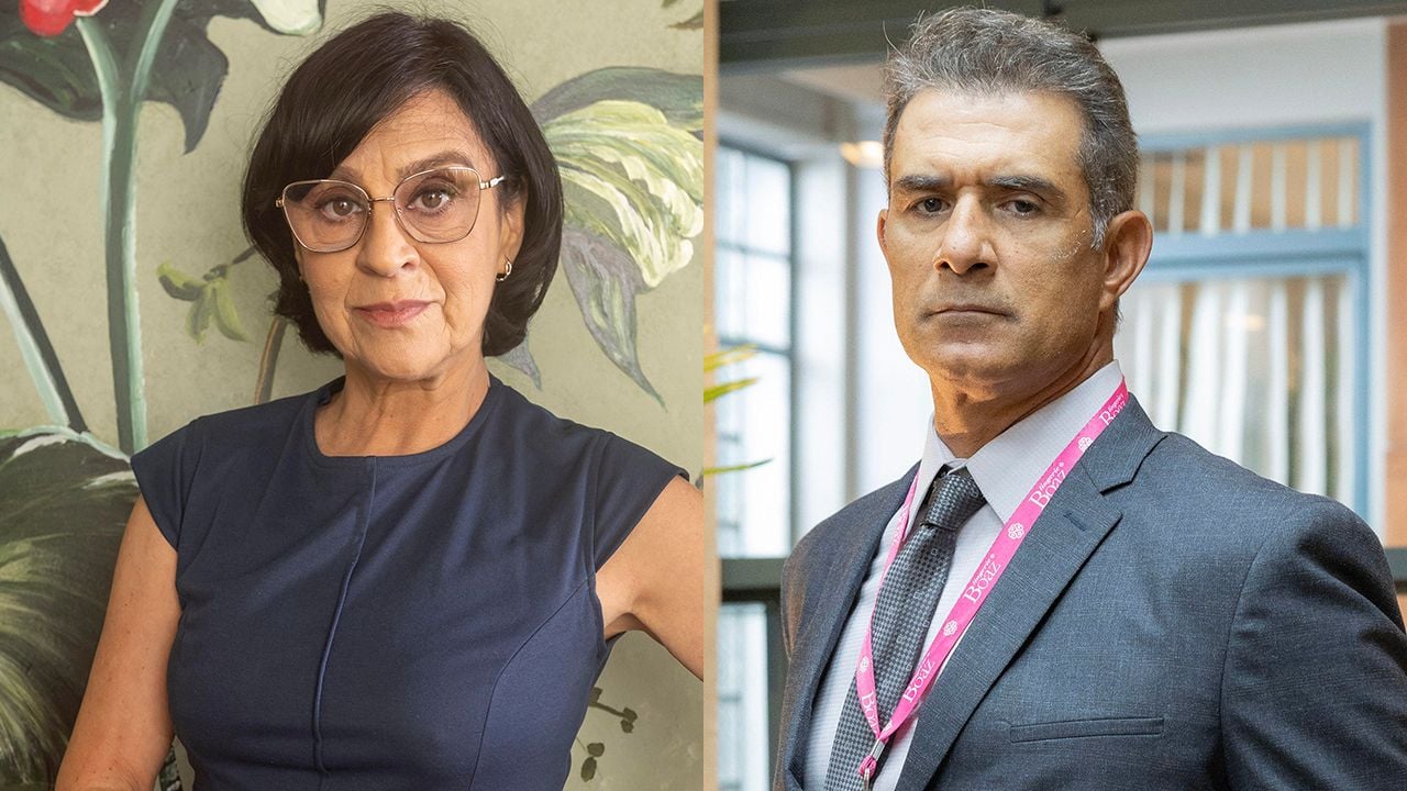 Denise (Cris Larin) e Ricardo (Marcos Pasquim)