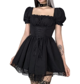 Mini vestido gótico, COOLMONAR