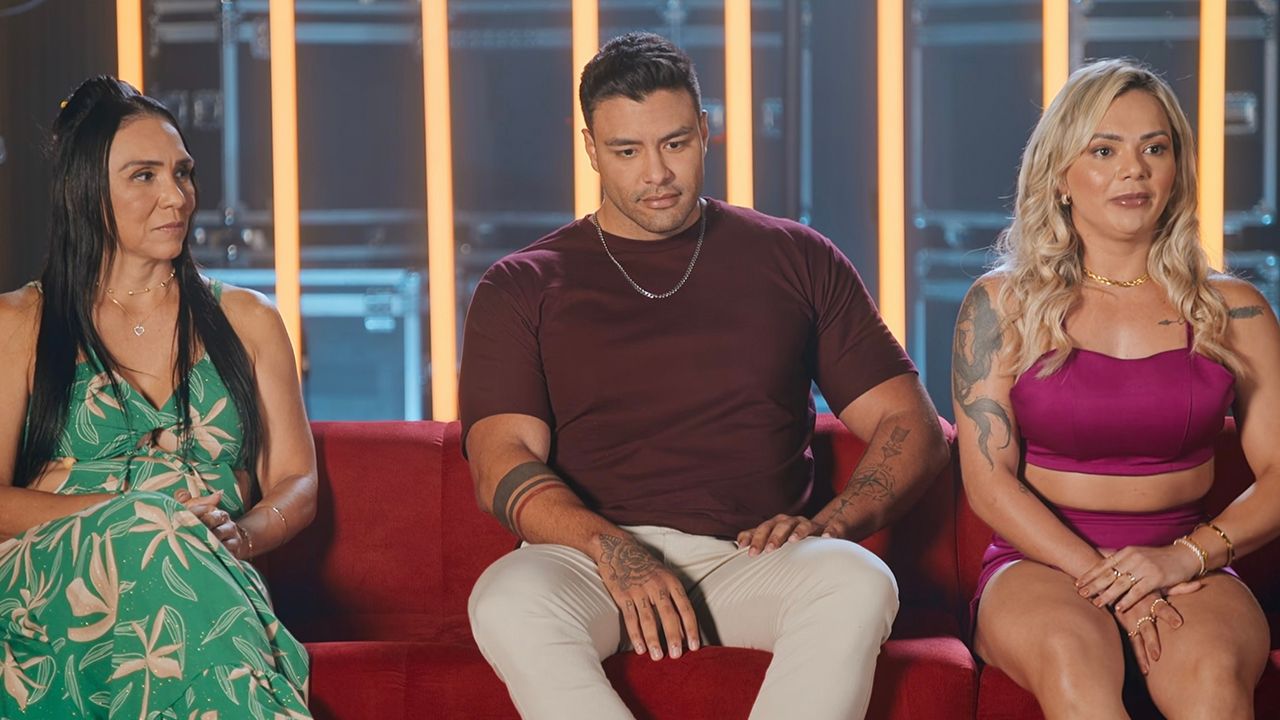 Yoná, Antony e Ana Paula em Ilhados com a Sogra 2