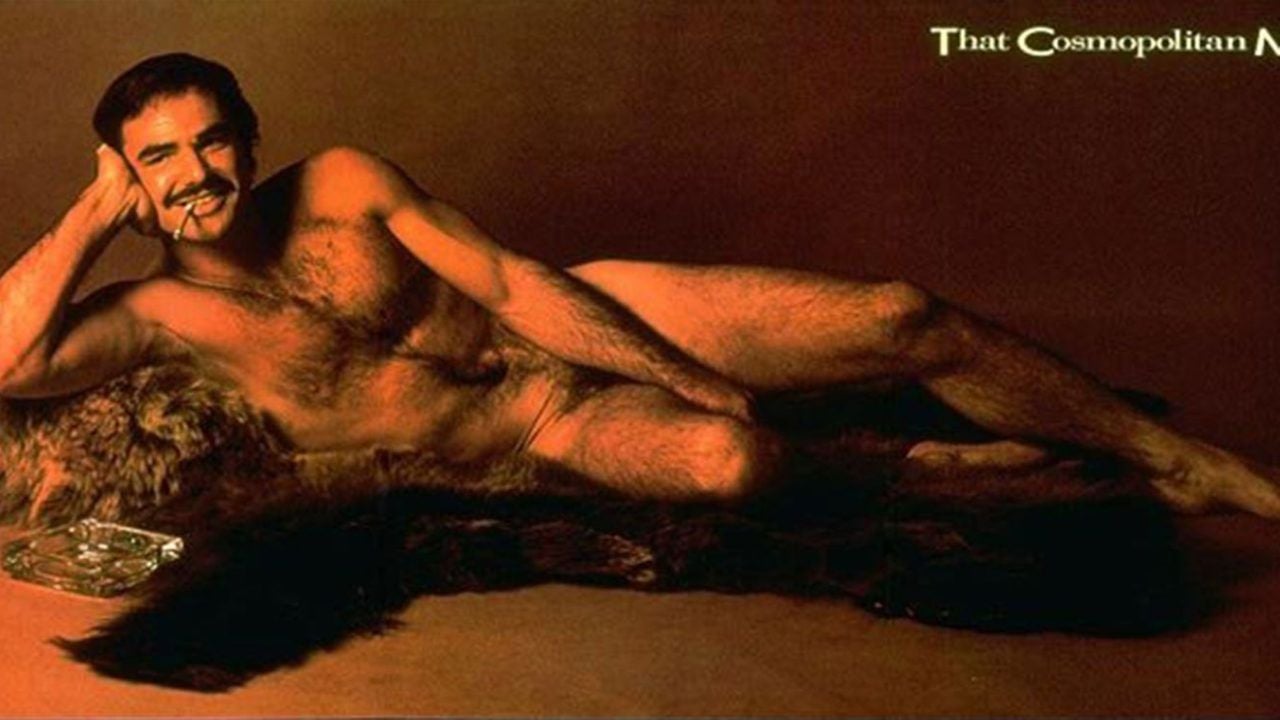 O ensaio nu de Burt Reynolds