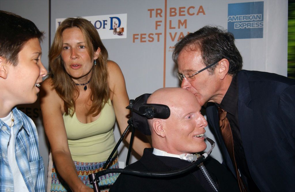 Robin Williams e Christopher Reeve.