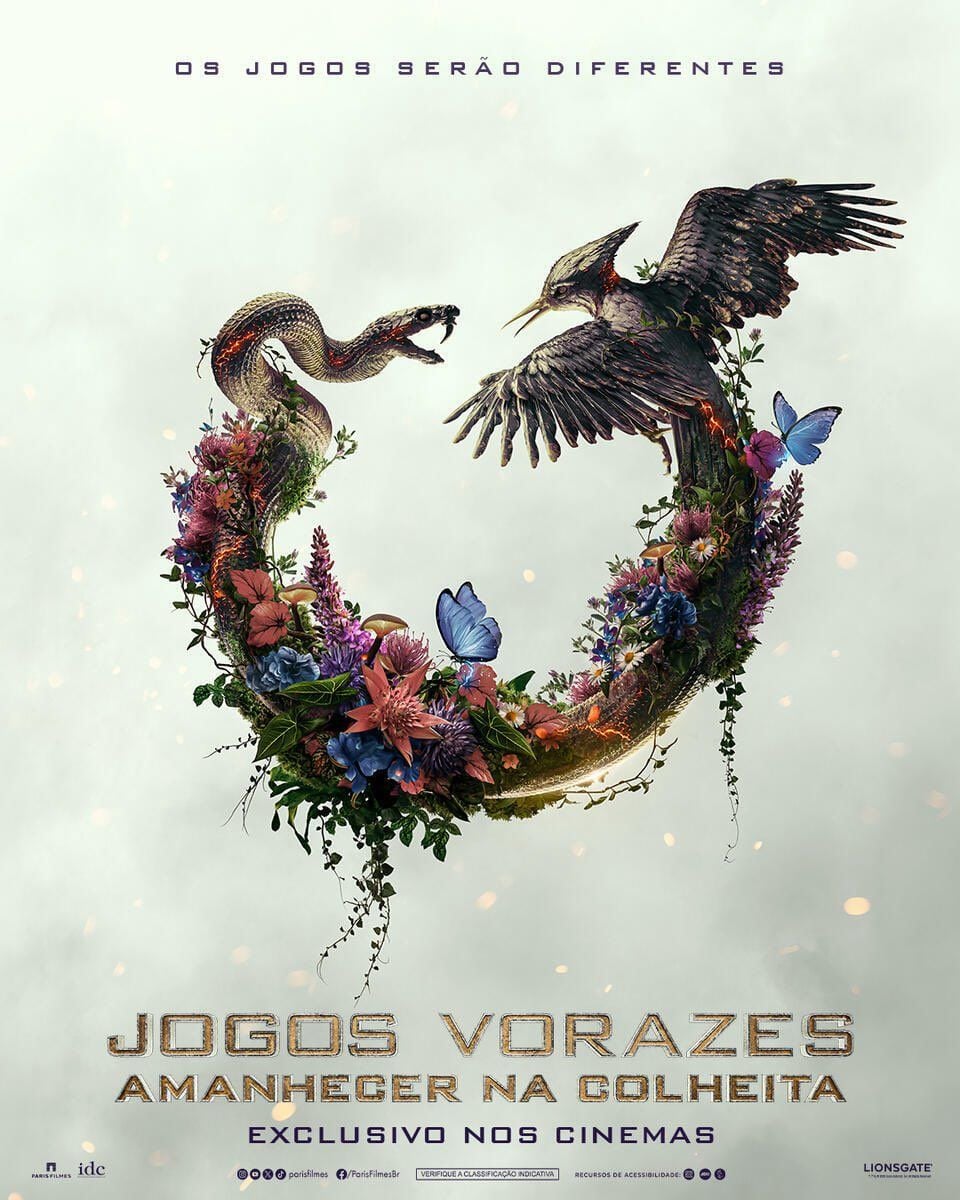 Elenco Jogos Vorazes: Amanhecer na Colheita