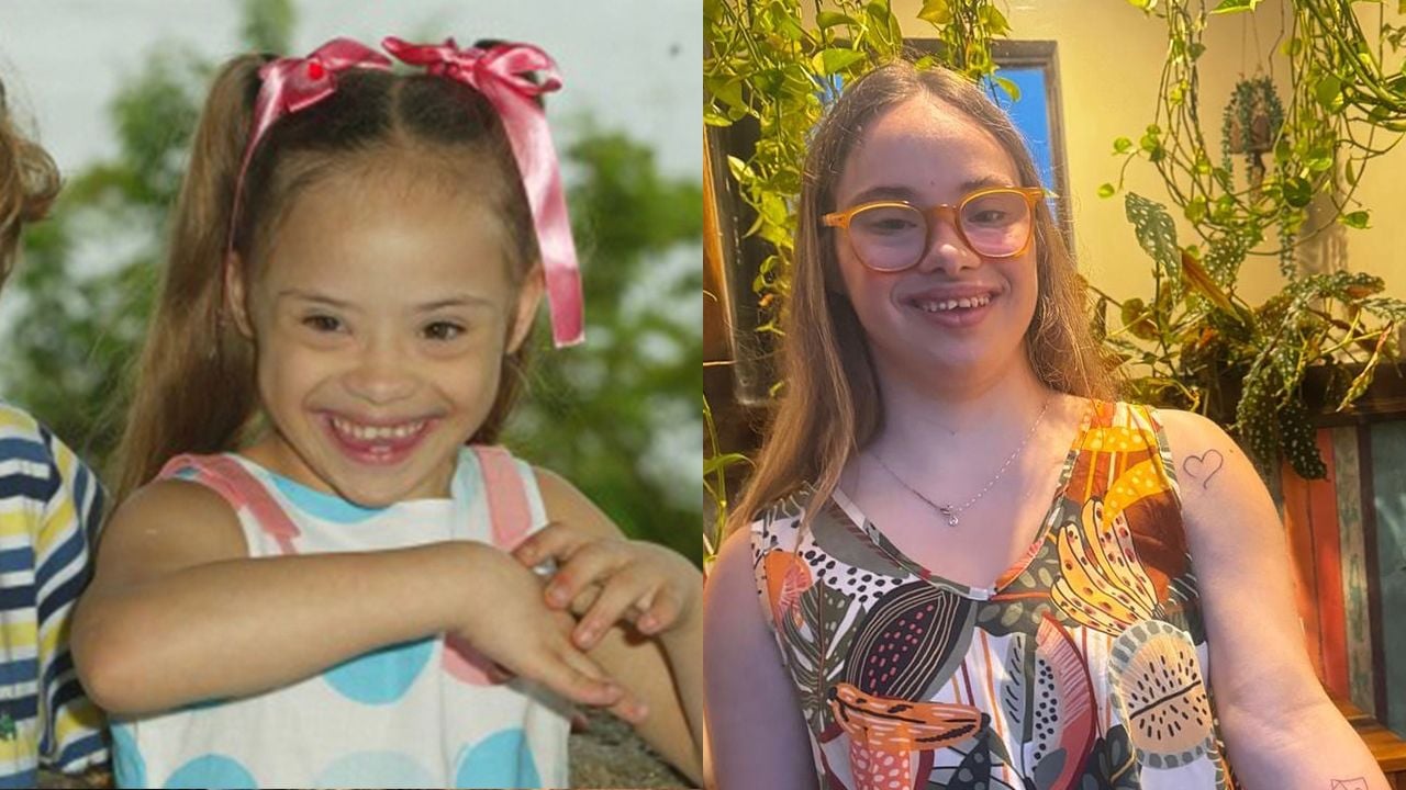 Joana Mocarzel como Clarinha em Páginas da Vida e aos 25 anos