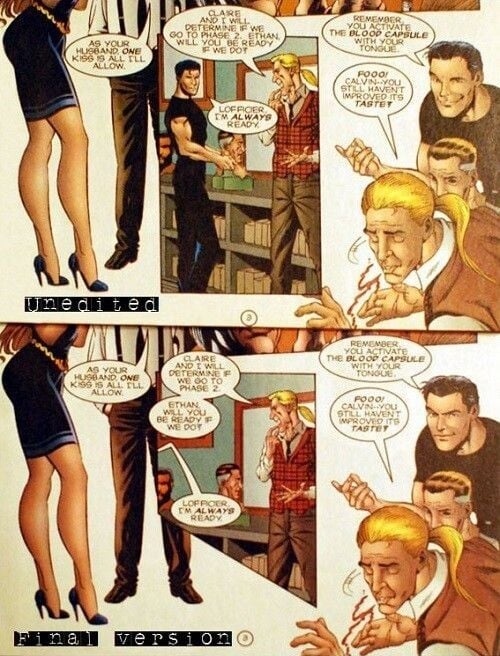 A tiragem original e a editada