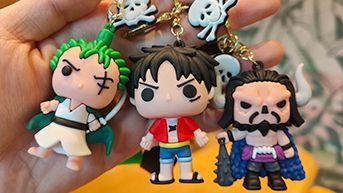 Chaveiros One Piece (Personagens Diversos)
