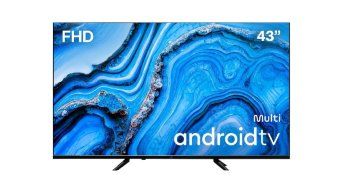 Smart TV 43', Mltilaser