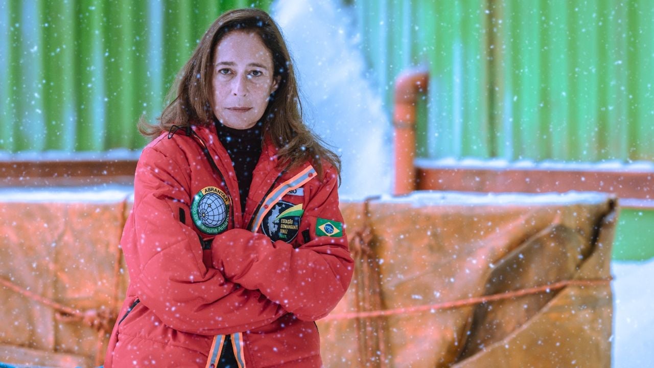 Andréa Beltrão em Antártida