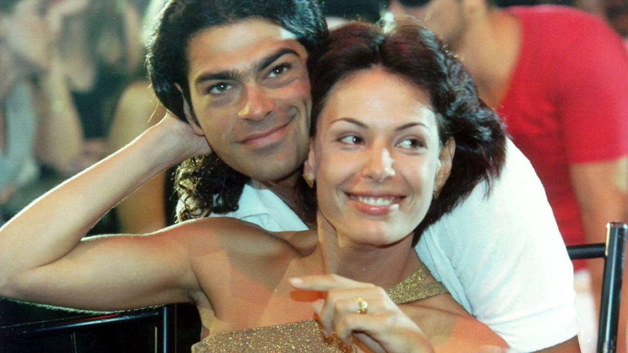 Milena (Carolina Ferraz) e Nando (Eduardo Moscovis) em Por Amor