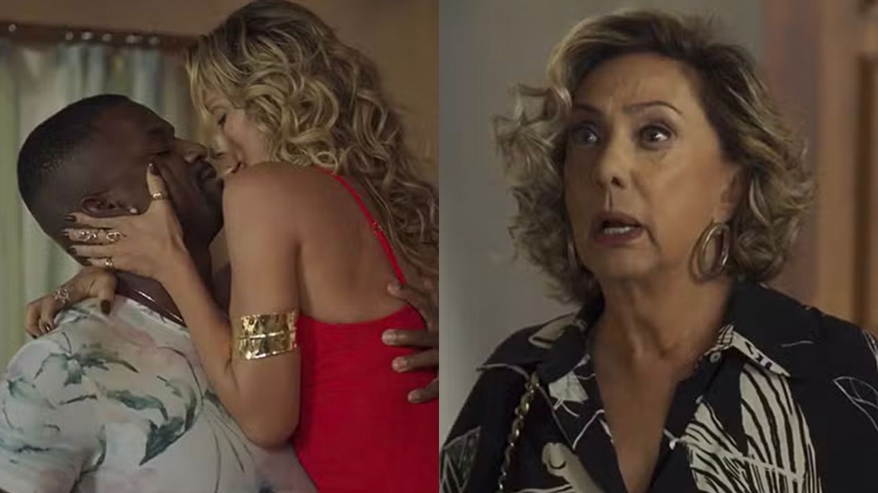 Berta flagra novamente Sirlei com Ísis